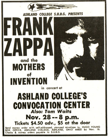 Ashland College, 1973