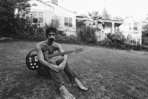 FZ with Acoustic Black Widow, Laurel Canyon, c. 1969