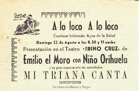 Mi Triana canta, Trino Cruz