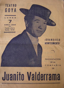 Caras Conocidas Núm 2, Teatro Goya, 7 de abril de 1958
