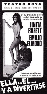 Ella... él... y a divertirse