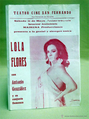 Lola Flores con Antonio González