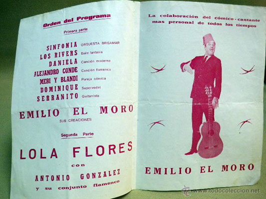 Lola Flores con Antonio González