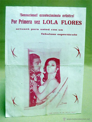 Lola Flores con Antonio González