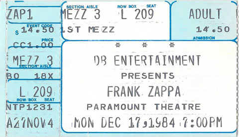 Seattle, WA, December 17, 1984