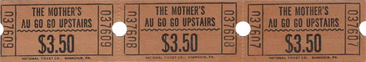The Mother's Au Go Go Upstairs