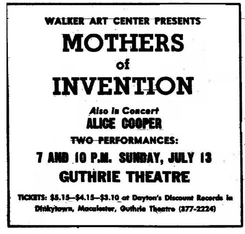 Guthrie Theatre, July 13, 1969