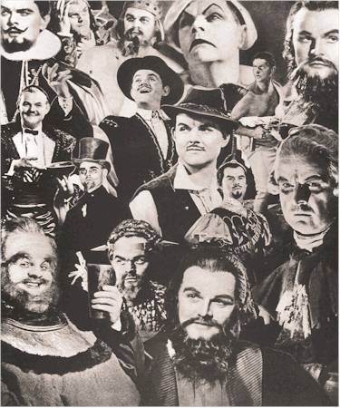 Lawrence Tibbett's Many Faces