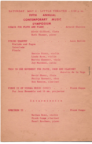 Mount St. Mary's Spring Festival 1963