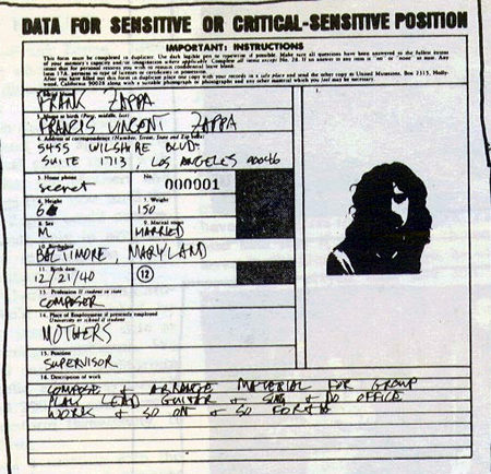 Data For Sensitive Or Critical-Sensitive Position