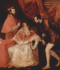 Pope Paul III and his Grandsons