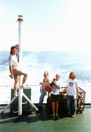 Joaquín, Pedrín, Juanfra y Román (foto: Miguel)