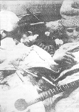 En la cama