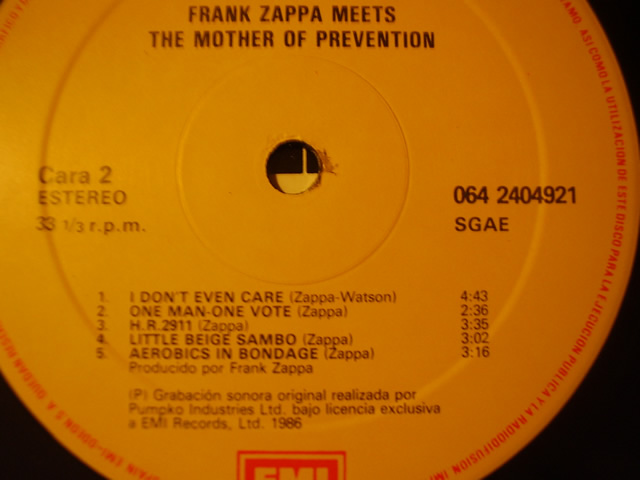 Frank Zappa Meets The Mothers Of Prevention